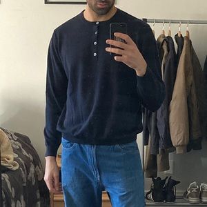 Bloomingdale’s 100% Merino Wool Long Sleeve Shirt